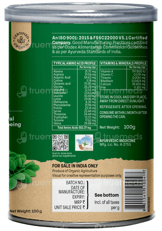 Organic India Moringa Powder 100Gm